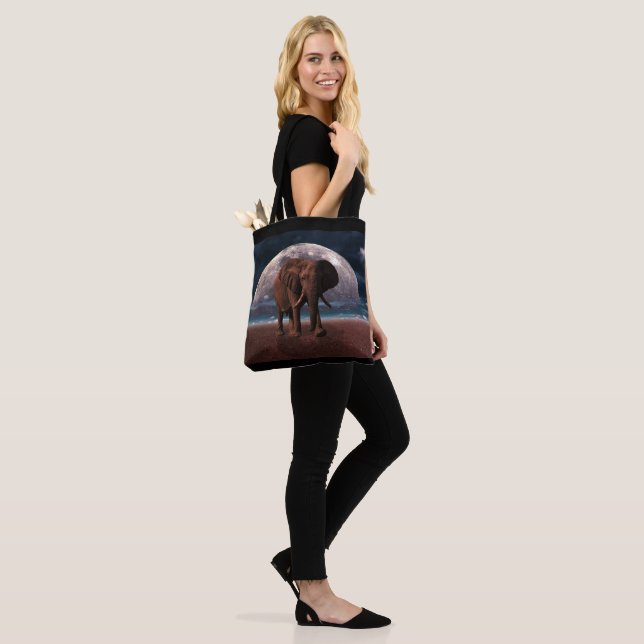 Bolso De Tela Elephant Tote Bag (Puesto)