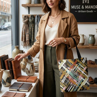 Bolso De Tela Eleva tu estilo diario con moderno arte