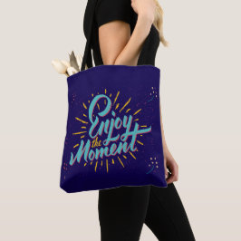 Bolso De Tela Elevación de mensajes para una vista positiva