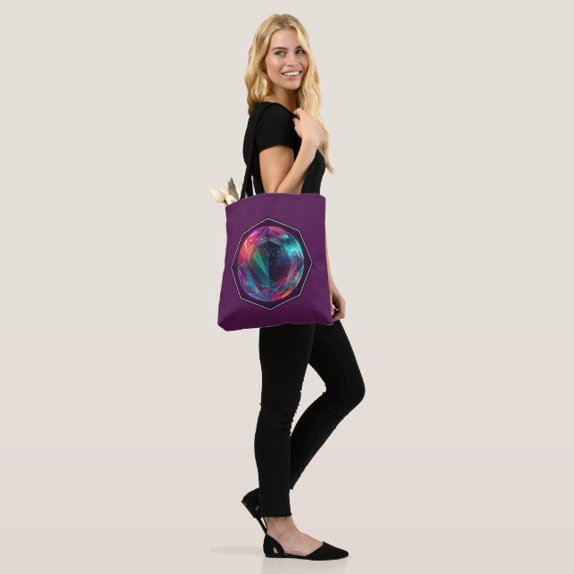 Bolso De Tela Elevar el brillo interno (Puesto)