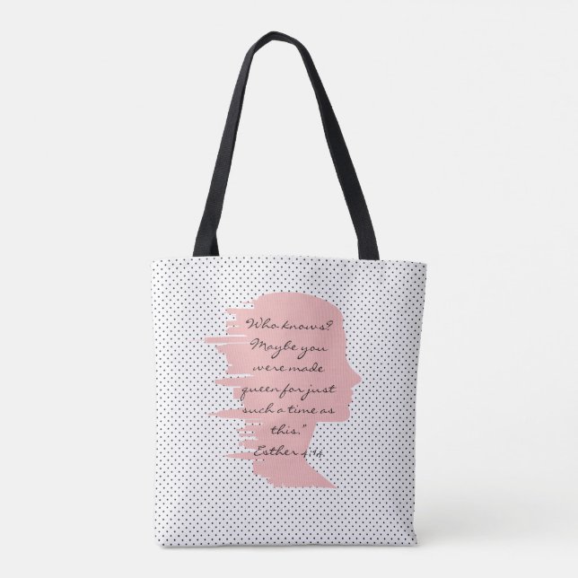Bolso De Tela Elevar su Tote (Reverso)