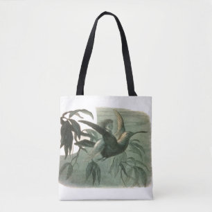 Bolso De Tela Elf Fairies Elves Moon Night Scene Bird Flying