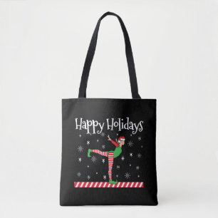 Bolso De Tela Elf, Navidades de gimnasia chicas