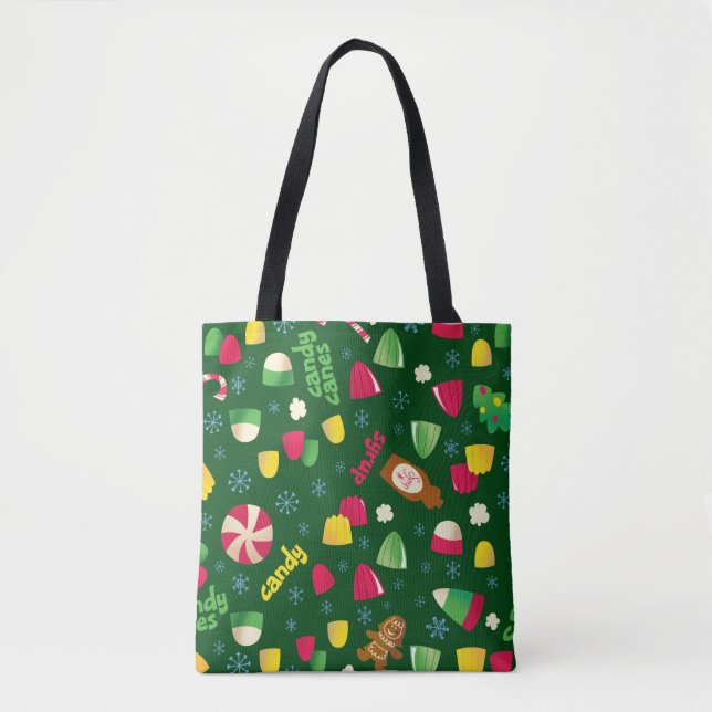 Bolso De Tela Elf the Movie Candy Pattern (Anverso)