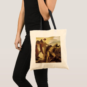 Bolso De Tela Elías en el desierto por Lord Frederic Leighton