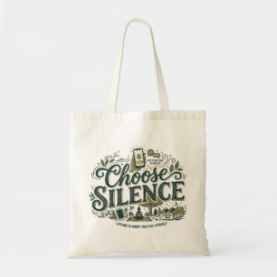 Bolso De Tela Elige el Silencio