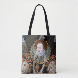 Bolso De Tela Elizabeth I y Anne Boleyn Queens de Inglaterra
