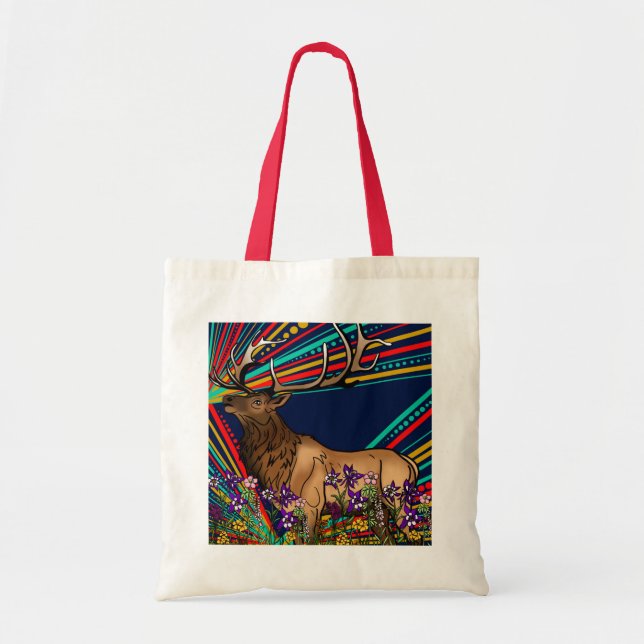 Bolso De Tela Elk Tote Bag (Frente)