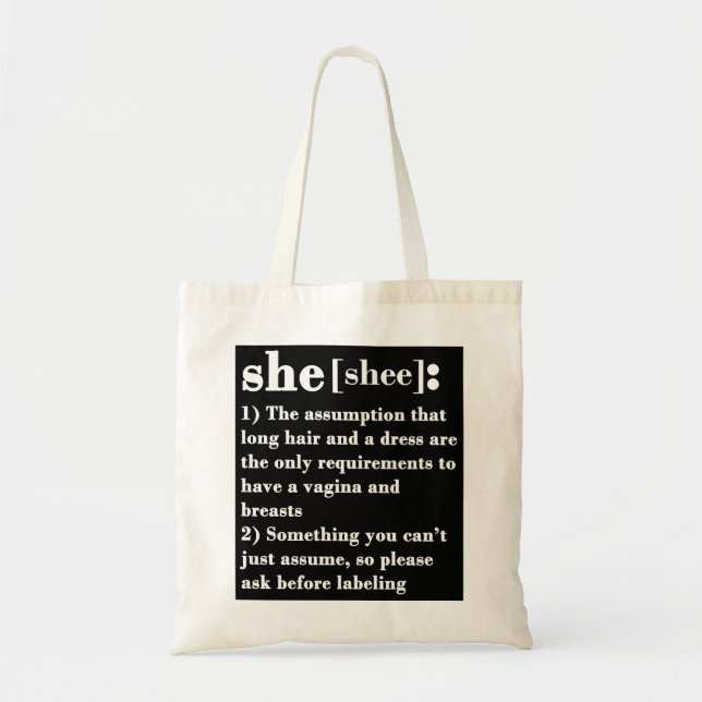 Bolso De Tela Ella (Frente)