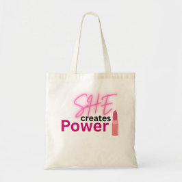 Bolso De Tela Ella Crea Poder Mujeres Inspiradoras Empoderamient