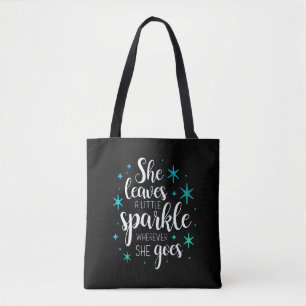 Bolso De Tela Ella Deja Una Pequeña Espuma