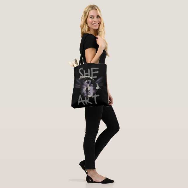 Bolso De Tela Ella es Art Tote (Puesto)