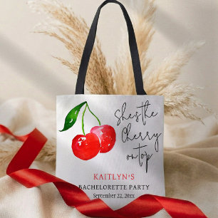Bolso De Tela Ella es la guinda del pastel 🍒 Despedida de solte