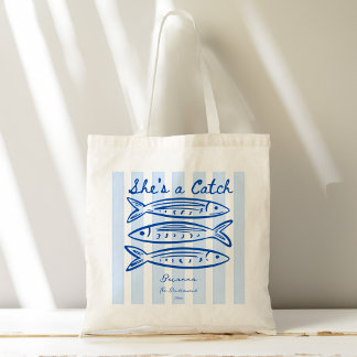 Bolso De Tela Ella es una captura regalos para damas de honor pe
