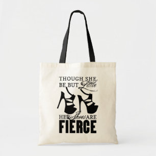 Bolso De Tela Ella sea pero poco/los zapatos feroces