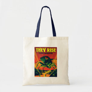 Bolso De Tela Ellos elevan el despertar de la Cicada
