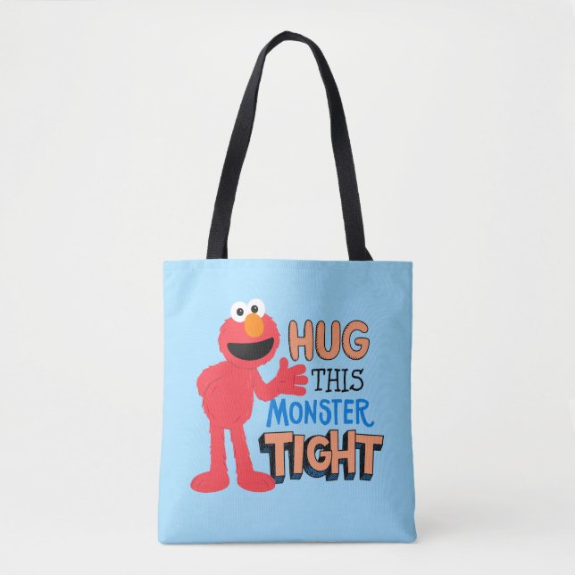 Bolso De Tela Elmo | Abrazarse de este monstruo (Anverso)