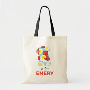 Bolso De Tela Elmo Alfabeto E Huevos