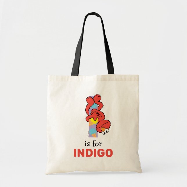 Bolso De Tela Elmo Alphabet | I Helado (Frente)