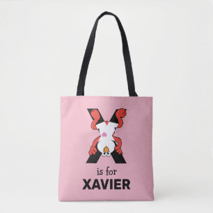 Bolso De Tela Elmo Alphabet   X Xray
