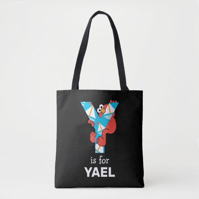 Bolso De Tela Elmo Alphabet | Y Yacht (Anverso)