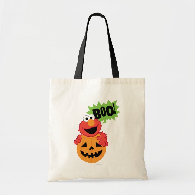 Bolso De Tela Elmo - Boo (Frente)