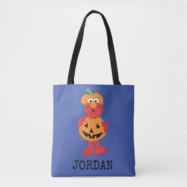 Bolso De Tela Elmo | Cuta como calabaza (Anverso)