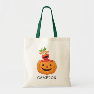 Bolso De Tela Elmo Jack-O-Lantern de Halloween