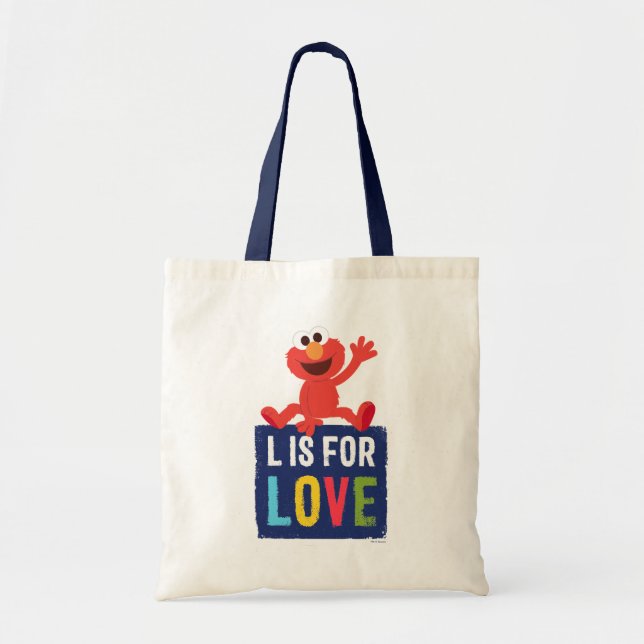 Bolso De Tela Elmo | L es de Amor (Frente)