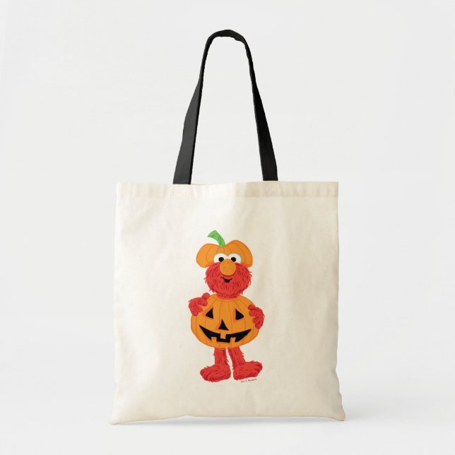 Bolso De Tela Elmo | Lindo como una Calabaza (Frente)