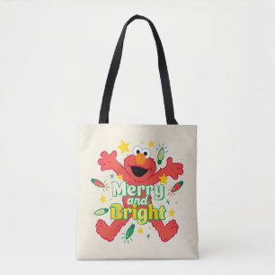 Bolso De Tela Elmo Merry y Bright