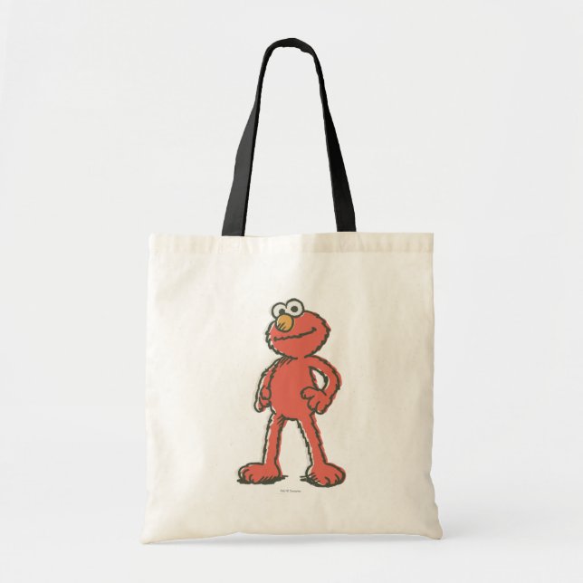 Bolso De Tela Elmo Vintage (Frente)