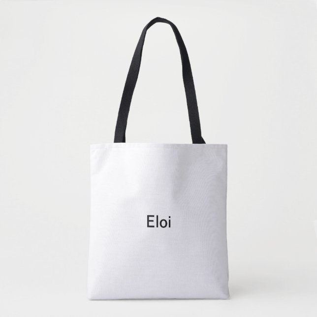 Bolso De Tela Eloi Morlock (Anverso)