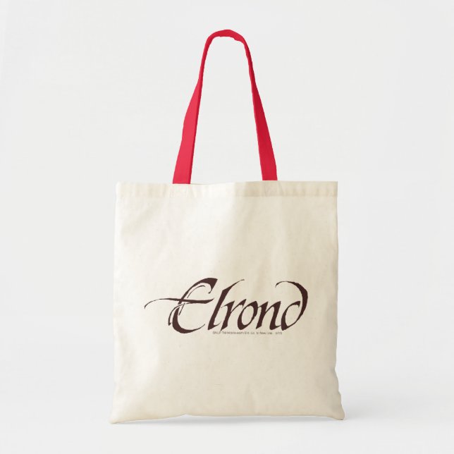 Bolso De Tela ELROND™ Name Solid (Frente)
