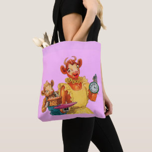 Bolso De Tela Elsie the Cow y su hija Beulah - Es hora de tomar