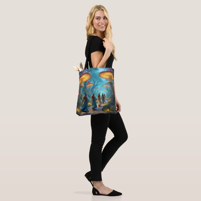 Bolso De Tela Elves Mushrooms (Puesto)