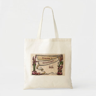Bolso De Tela Elves - Saludos de temporada