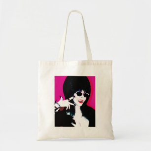 Bolso De Tela Elvira popart 1