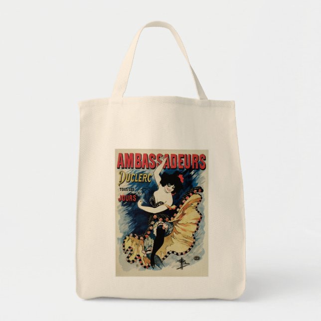 Bolso De Tela Embajadores (Frente)