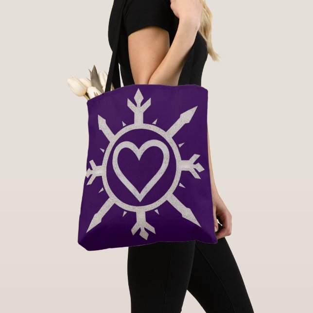 Bolso De Tela "Emblem of Love" Tote (Detalle)