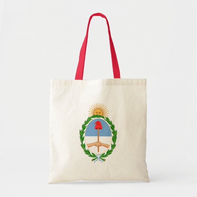 Bolso De Tela emblema argentino (Frente)