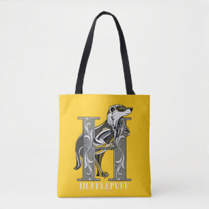 Bolso De Tela Emblema cruzado HUFFLEPUFF™