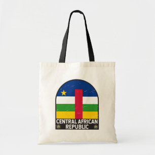 Bolso De Tela Emblema de bandera de la República Centroafricana