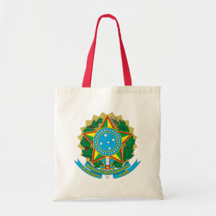Bolso De Tela emblema de brasil