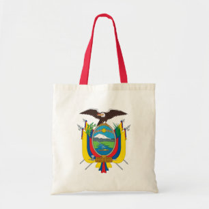 Bolso De Tela emblema de ecuador