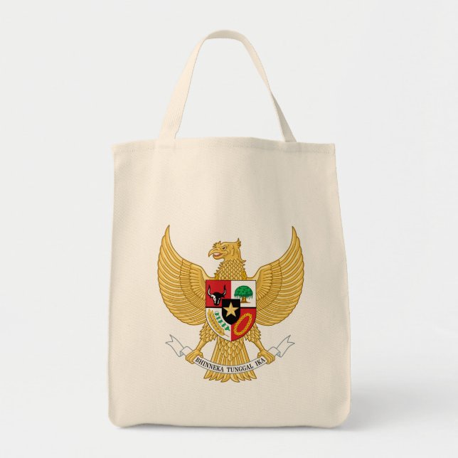 Bolso De Tela emblema de Indonesia (Frente)