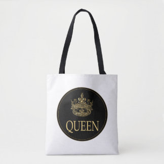 Bolso De Tela Emblema de la Reina y la Corona