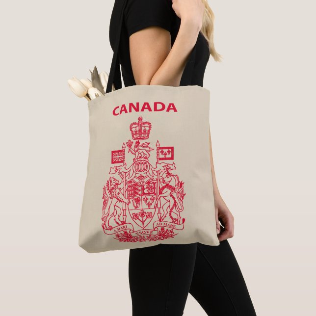 Bolso De Tela Emblema nacional de Canadá (Detalle)
