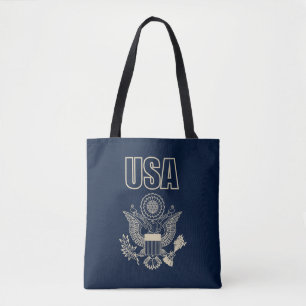 Bolso De Tela emblema nacional de los Estados Unidos