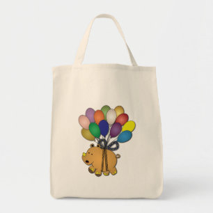 Bolso De Tela Embroma a la fiesta de cumpleaños: Rinoceronte